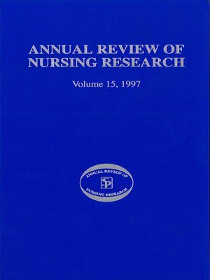 cover image of Annual Review of Nursing Research, Volume 15, 1997